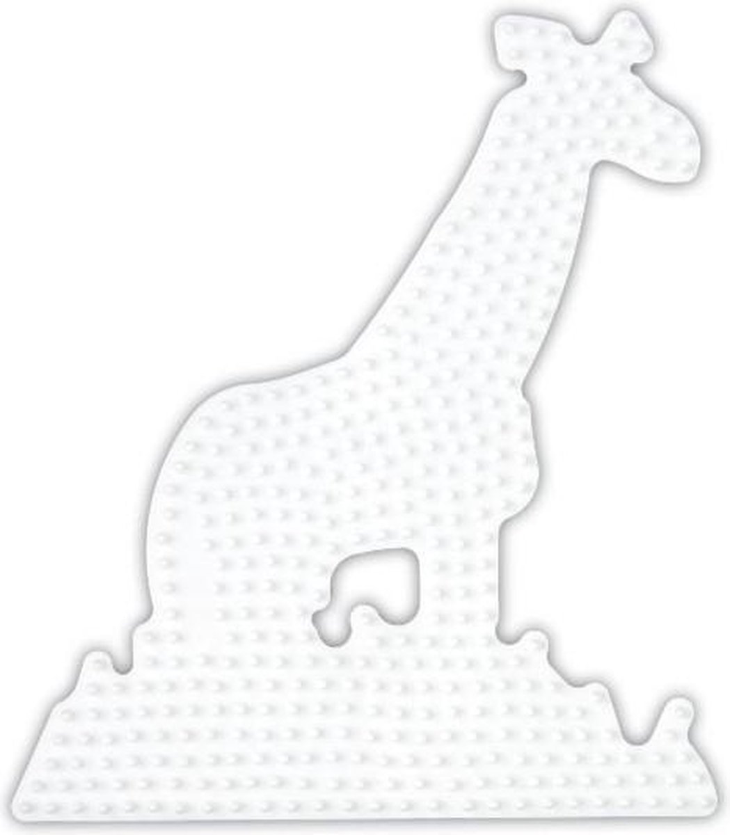 Hama Strijkkralen Grondplaat Giraffe - Wit