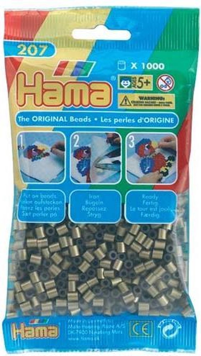 Hama Strijkkralen 1000 Stuks Brons - Bruin