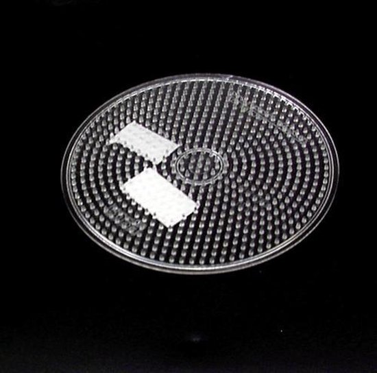 Hama Strijkkralen Grondplaat Rond Groot Transparant