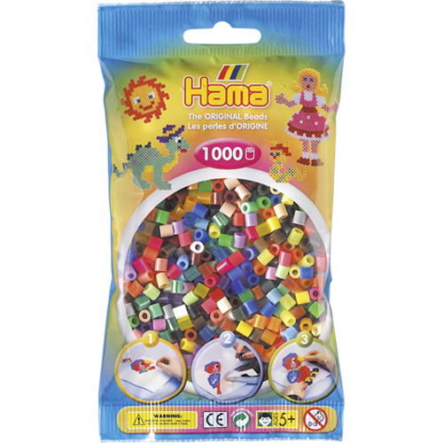 Hama Strijkkralen 1000 Stuks Assorti 3