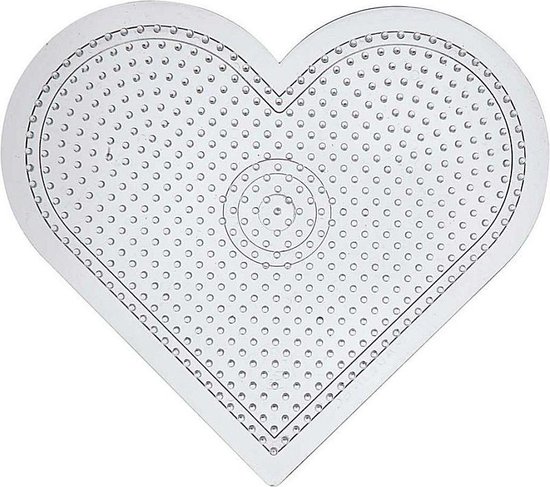 Hama Maxi Strijkkralen Grondplaat Hart