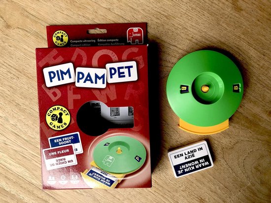 Jumbo Reisspel Pim Pam Pet - Groen