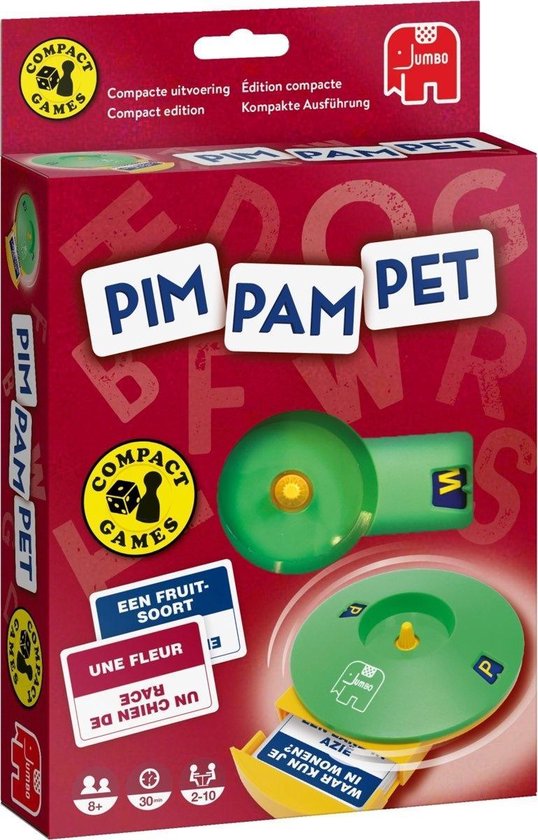 Jumbo Reisspel Pim Pam Pet - Groen
