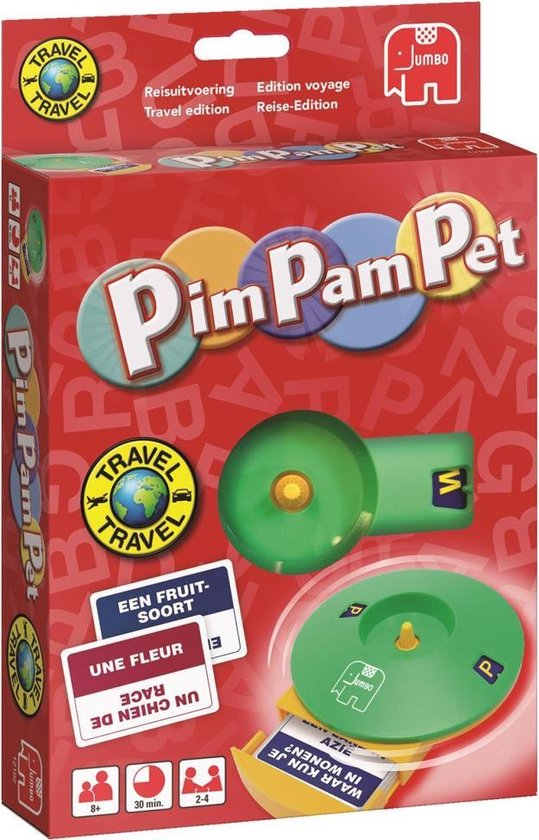 Jumbo Reisspel Pim Pam Pet - Groen
