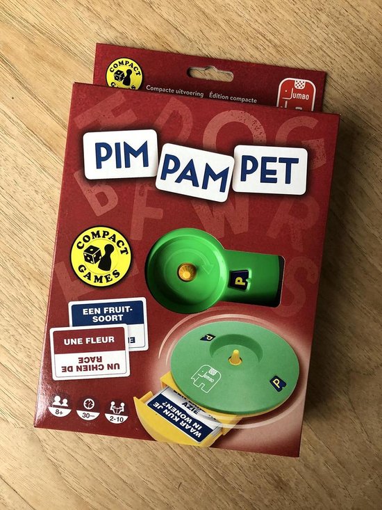 Jumbo Reisspel Pim Pam Pet - Groen