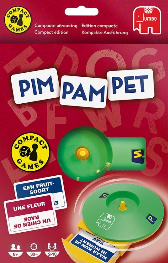 Jumbo Reisspel Pim Pam Pet - Groen