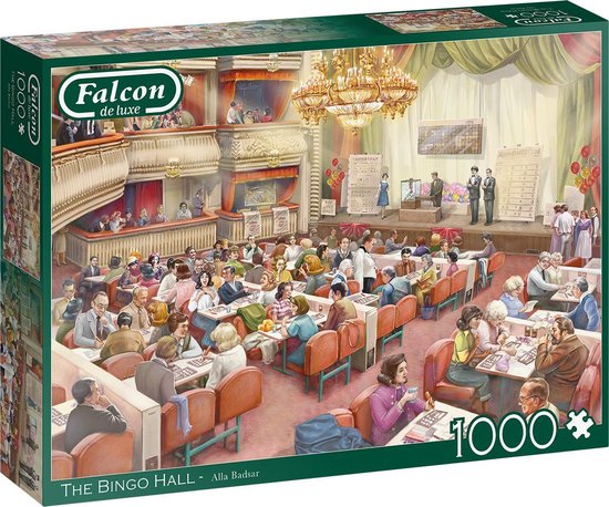 VSN / KOLMIO MEDIA Puz Falcon The Bingo Hall 1000 Stukjes