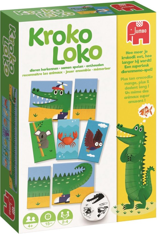 Jumbo Spel Kroko Loko - Groen