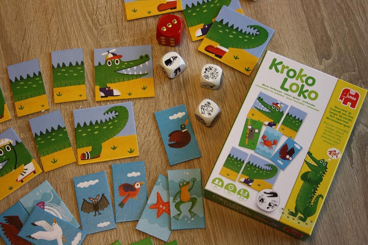 Jumbo Spel Kroko Loko - Groen