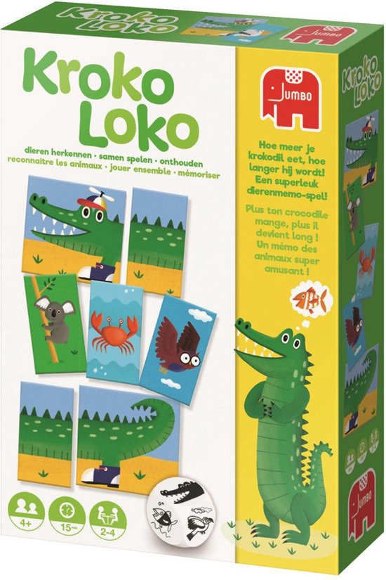 Jumbo Spel Kroko Loko - Groen