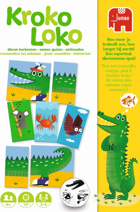 Jumbo Spel Kroko Loko - Groen