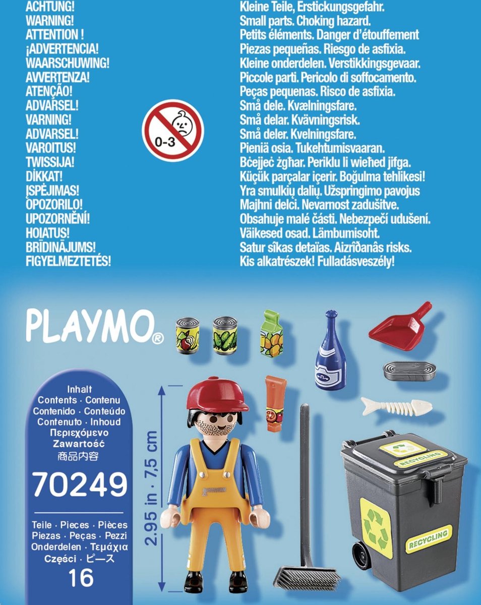 Playmobil 70249 Straatveger