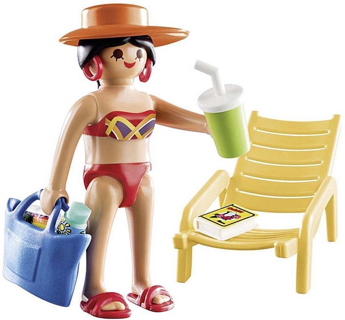 Playmobil Playmobil 70300 Vakantieganger Met Strandstoel