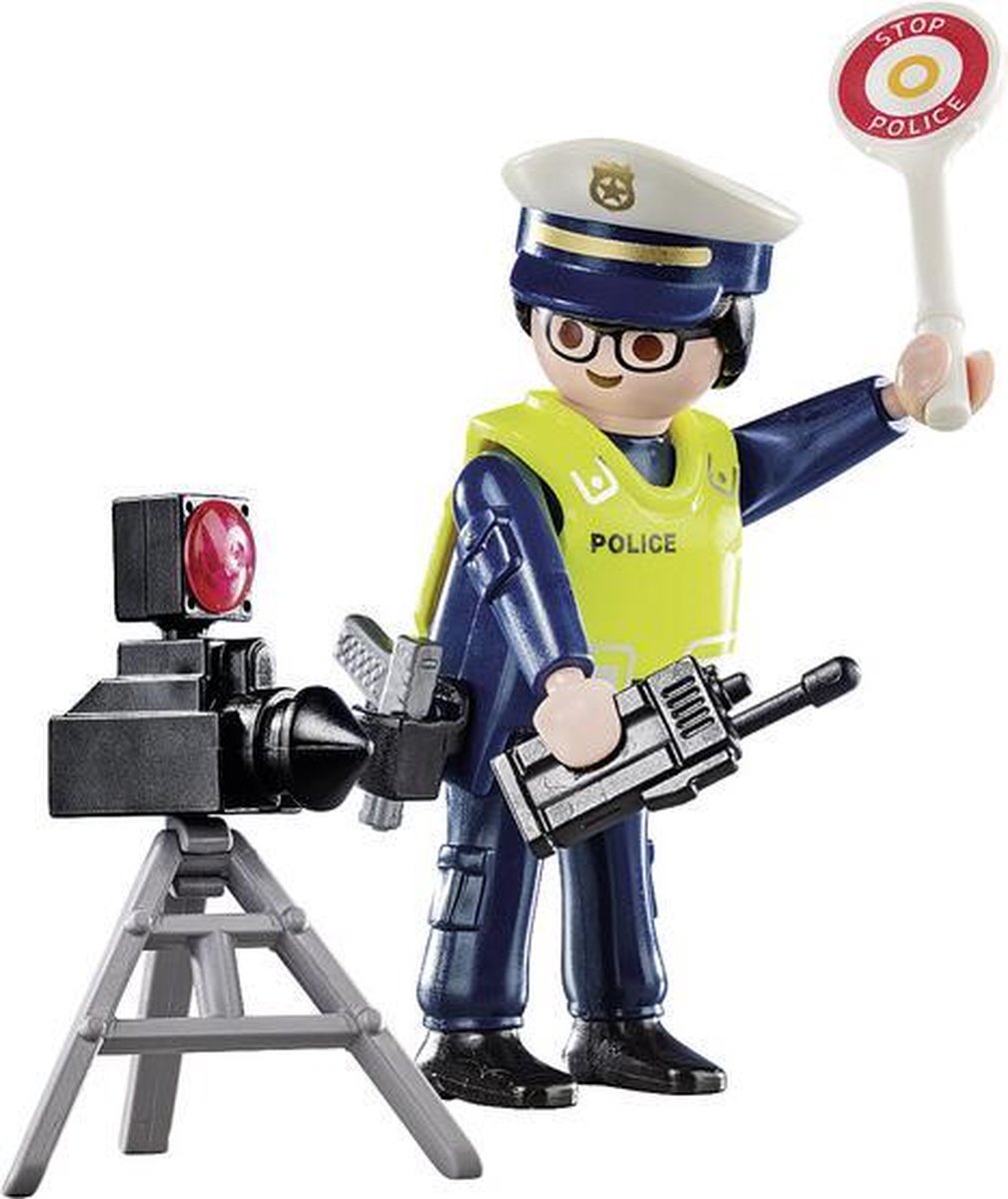 Playmobil Playmobil 70305 Politieman Met Flitscontrole