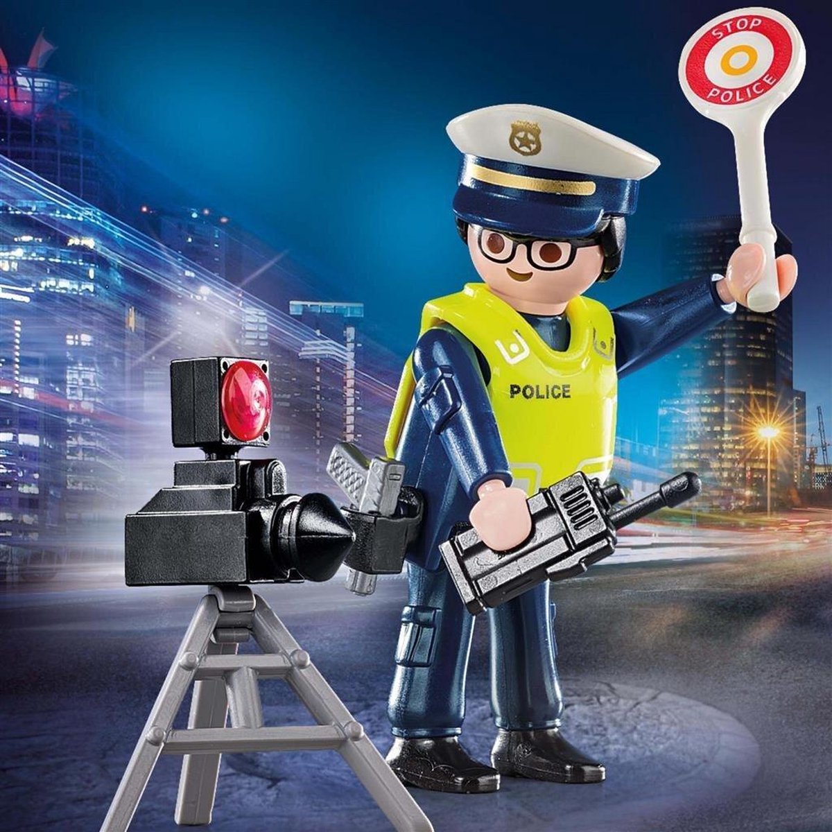 Playmobil Playmobil 70305 Politieman Met Flitscontrole