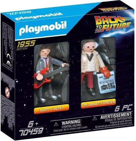 Playmobil 70459 DuoPack Marty McFly & Dr. Emmet Brown