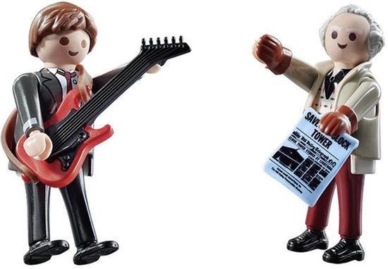 Playmobil 70459 DuoPack Marty McFly & Dr. Emmet Brown