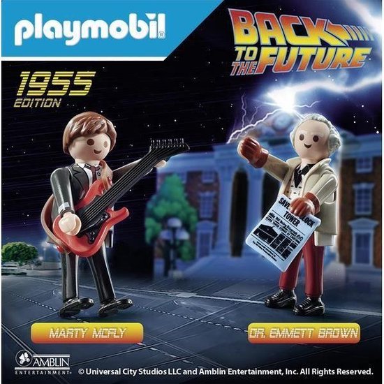 Playmobil 70459 DuoPack Marty McFly & Dr. Emmet Brown