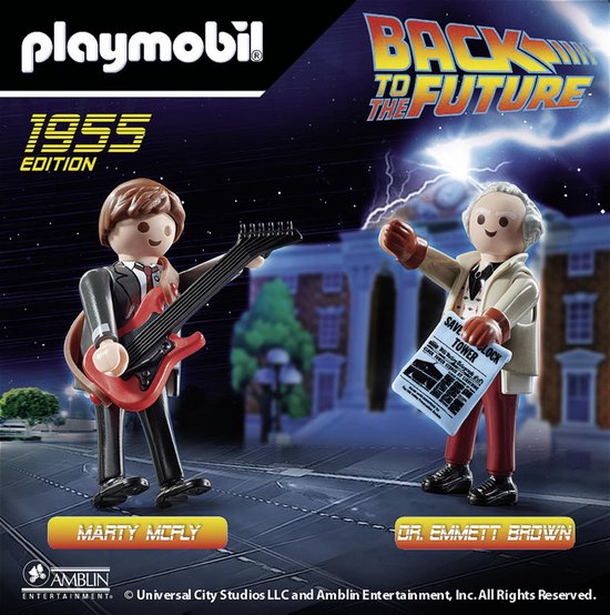 Playmobil 70459 DuoPack Marty McFly & Dr. Emmet Brown