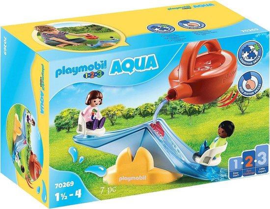 Playmobil 1.2.3 70269 Aqua Waterwip Met Gieter