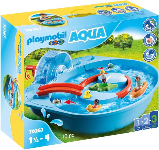 Playmobil 1.2.3 70267 Aqua Vrolijke Waterbaan