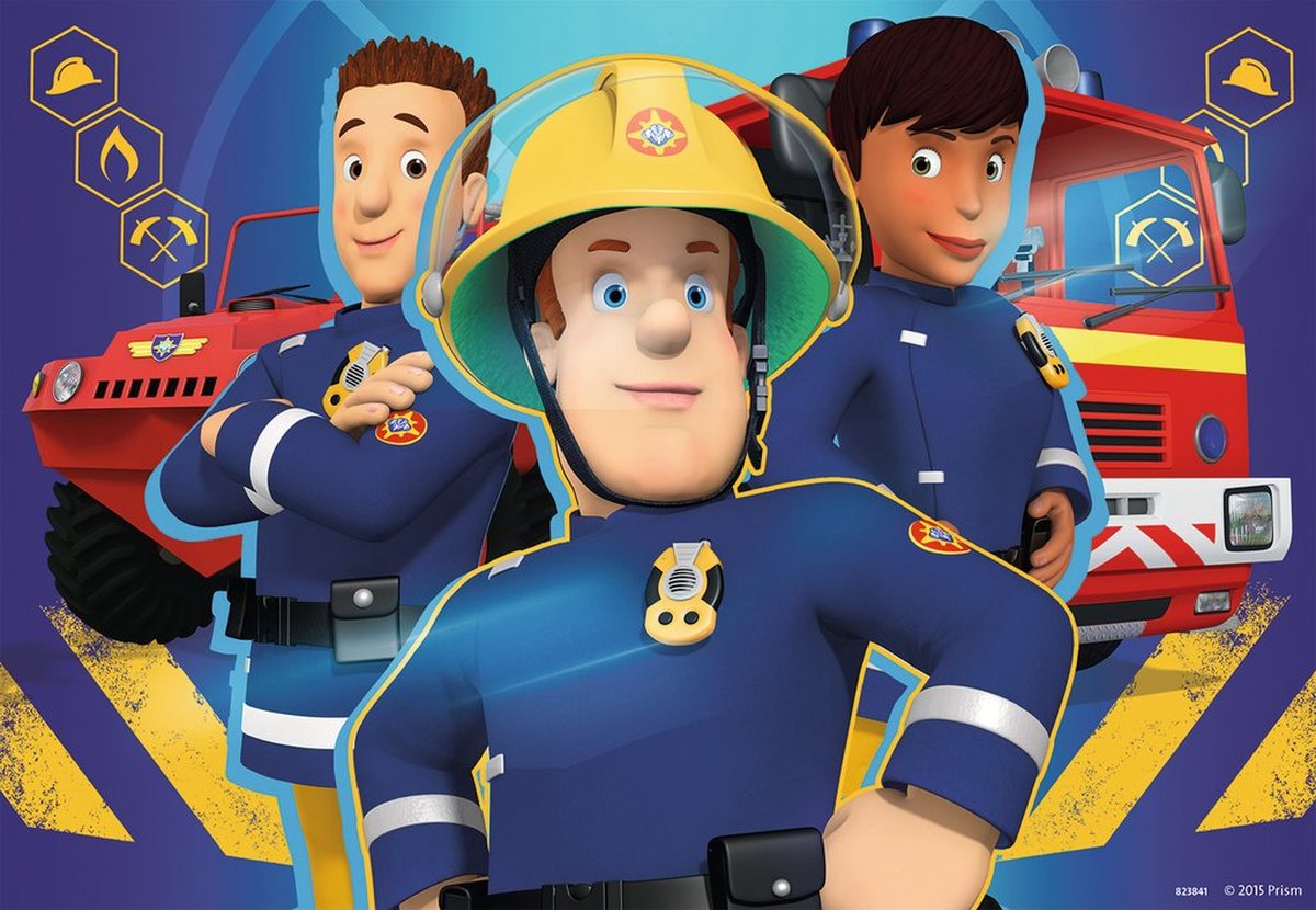 Ravensburger Puzzel Brandweerman Sam: Sam Helpt Je Uit De Brand 2x24 Puzzelstukjes