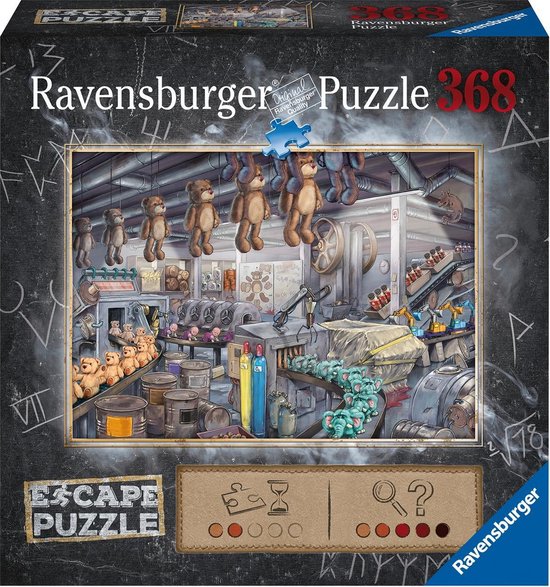 Ravensburger Puzzel Escape Toy Factory 368 Stuks