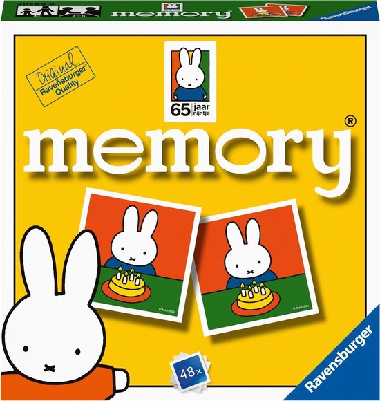 Ravensburger Spel Memory Mini Nijn 65 Jaar