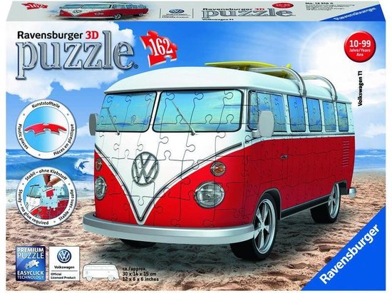 Ravensburger 3D Puzzel Volkswagen T1 Bulli