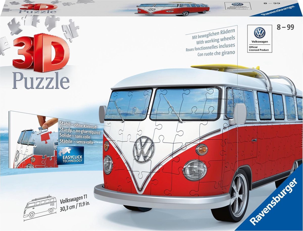 Ravensburger 3D Puzzel Volkswagen T1 Bulli