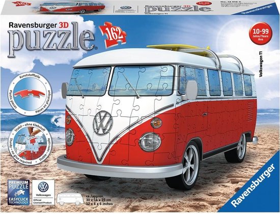 Ravensburger 3D Puzzel Volkswagen T1 Bulli