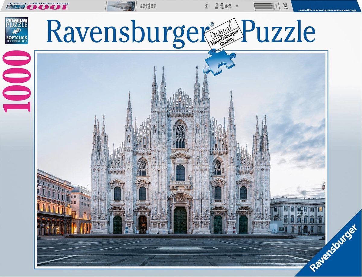 Ravensburger Puzzel Dom Van Milaan 1000 Stukjes