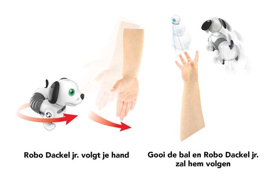 Silverlit Robo Dackel Junior - Wit