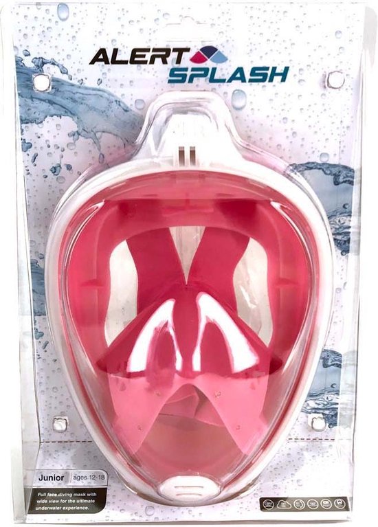 Splash Snorkelmasker S/M Alert - Roze