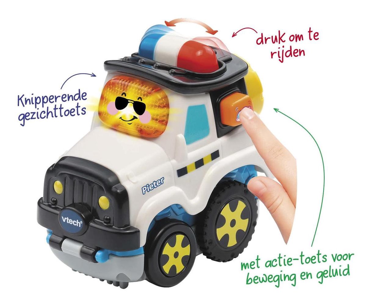 Vtech Toet Toet Press & Go Pieter Politie - Rood