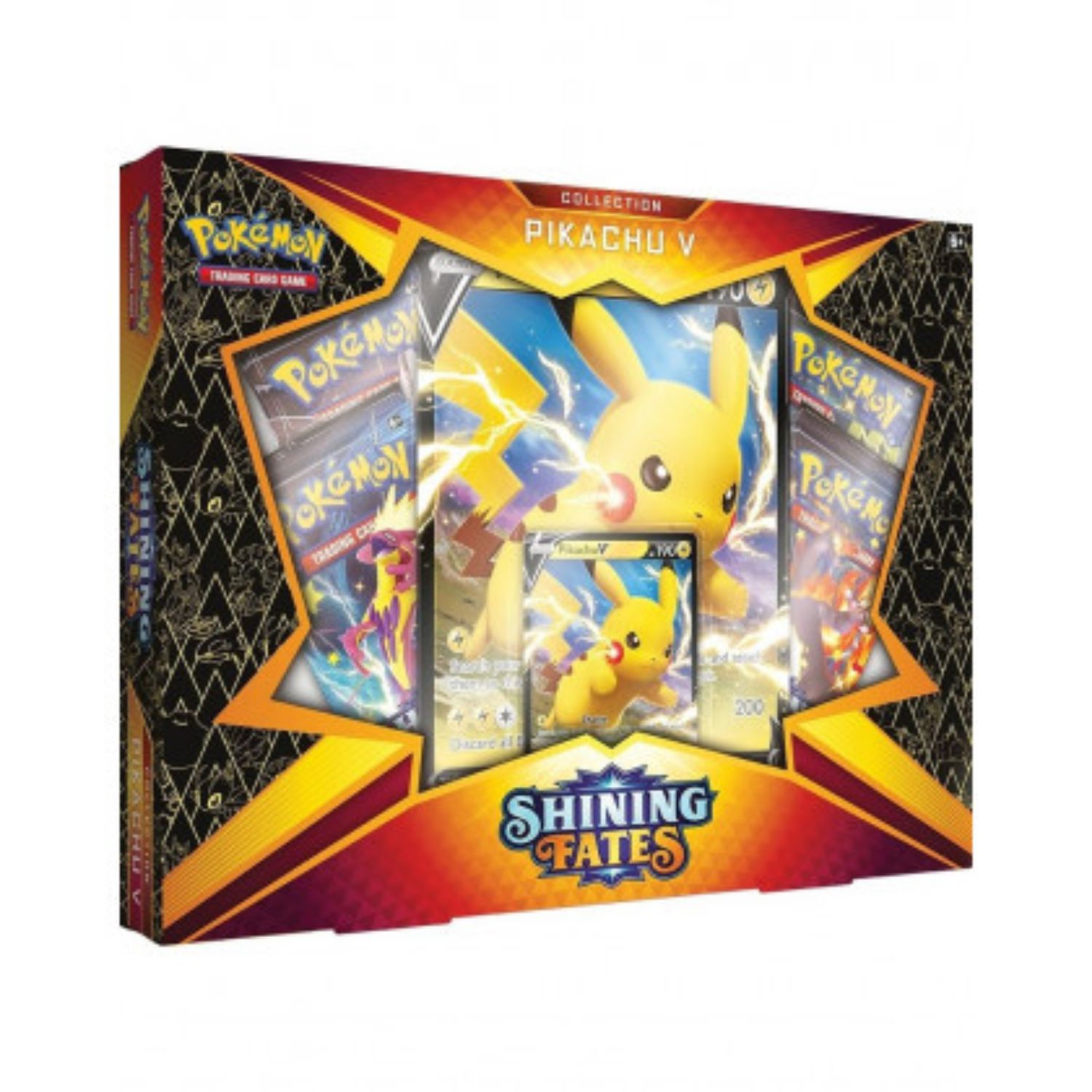 Asmodee Pokemon TCG Shining Fates Pikachu V Box