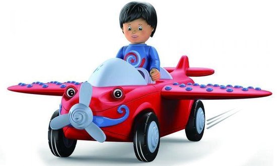 Toddys Leo Loopy 3 Delen Licht En geluid Met Frictie-aandrijving - Rood