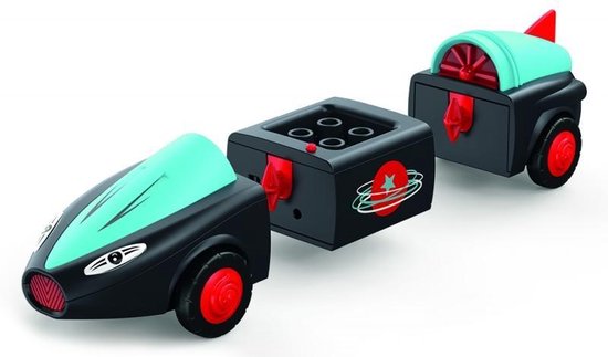 Toddys Sam Speedy 3 Delen Licht En Geluid Met Frictie-aandrijving - Zwart