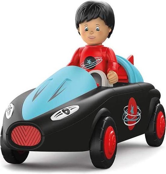 Toddys Sam Speedy 3 Delen Licht En Geluid Met Frictie-aandrijving - Zwart