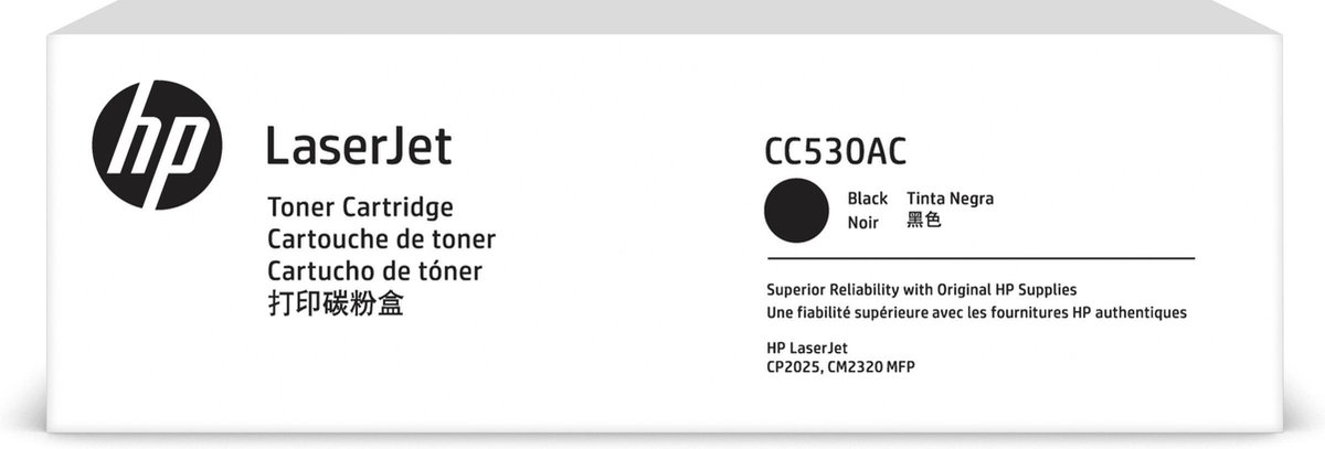 HP 304A Blk Contract LJ Toner Cartridge Origineel 1 stuk(s) - Zwart