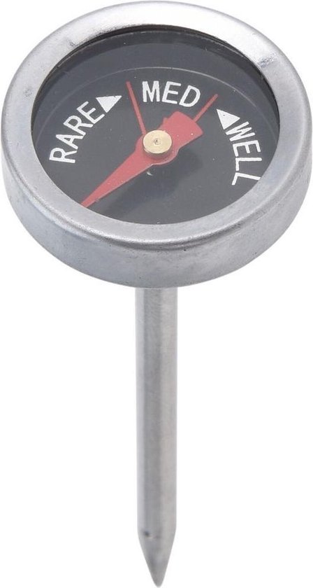 Orange85 Vleesthermometer Klein 2 stuks RVS - Grijs