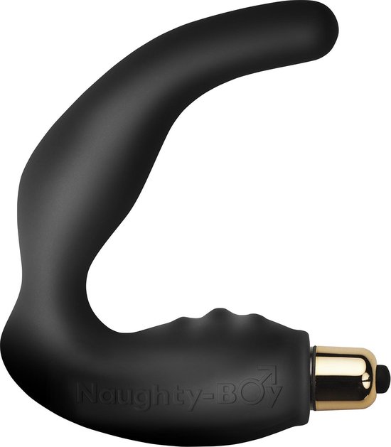 Rocks Off Naughty Boy Prostaat Vibrator - Zwart