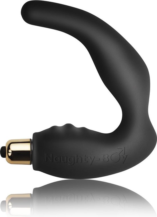 Rocks Off Naughty Boy Prostaat Vibrator - Zwart