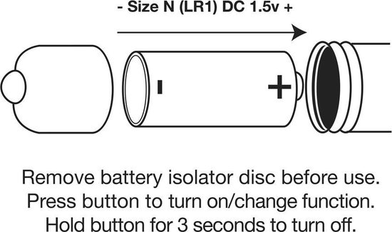 Rocks Off Naughty Boy Prostaat Vibrator - Zwart
