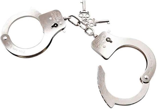 FIFTY SHADES You are Mine - Metal Handcuffs - Grijs