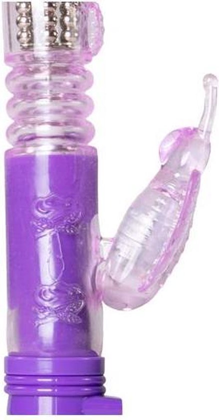 Stotende Butterfly Vibrator - - Paars
