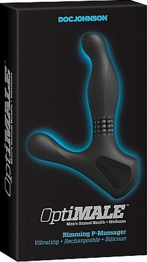 Optimale Rimming P-Massager - Zwart