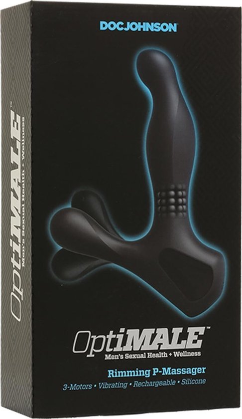 Optimale Rimming P-Massager - Zwart