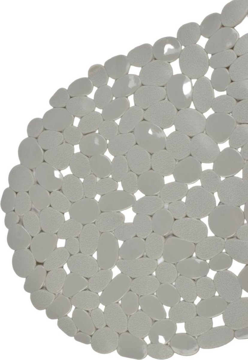 Orange85 Badmat Stenen 36 x 68 cm - Grijs