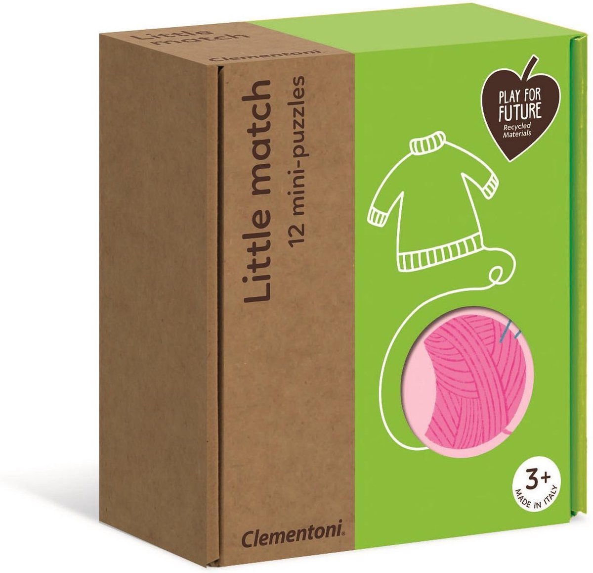 Clementoni legpuzzel Little Match Voor & Na junior 24-delig